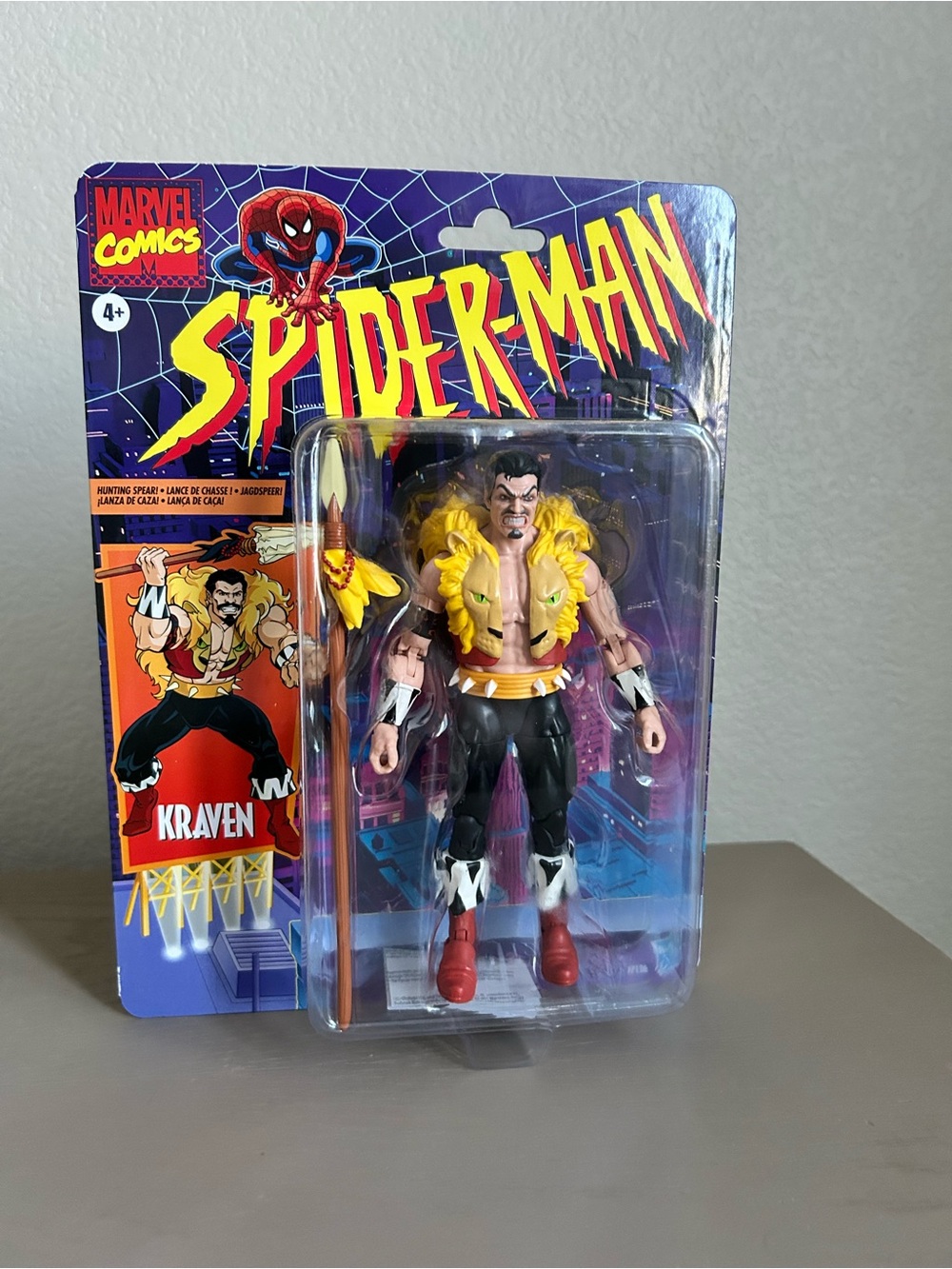 Marvel Legends Retro Spider-Man KRAVEN The Hunter Spider-Man Action Figure New